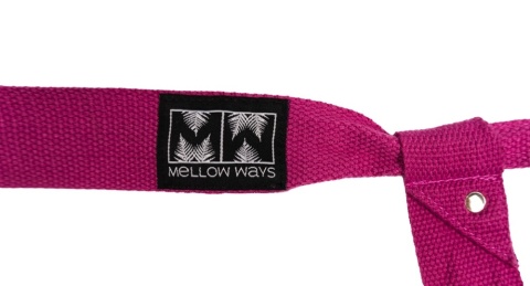 Bawełniany pasek do transportu maty do jogi Rosy