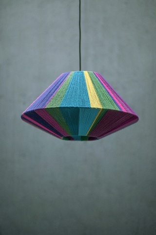 Lampa wisząca BOMBON 1 kolorowa