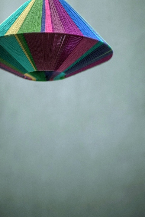 Lampa wisząca BOMBON 1 kolorowa