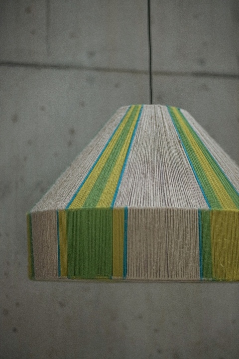 Lampa wisząca KISTA 1 zielona