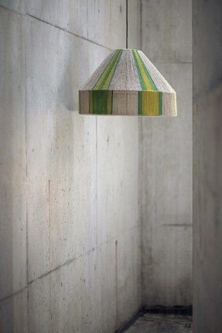 Lampa wisząca KISTA 1 zielona