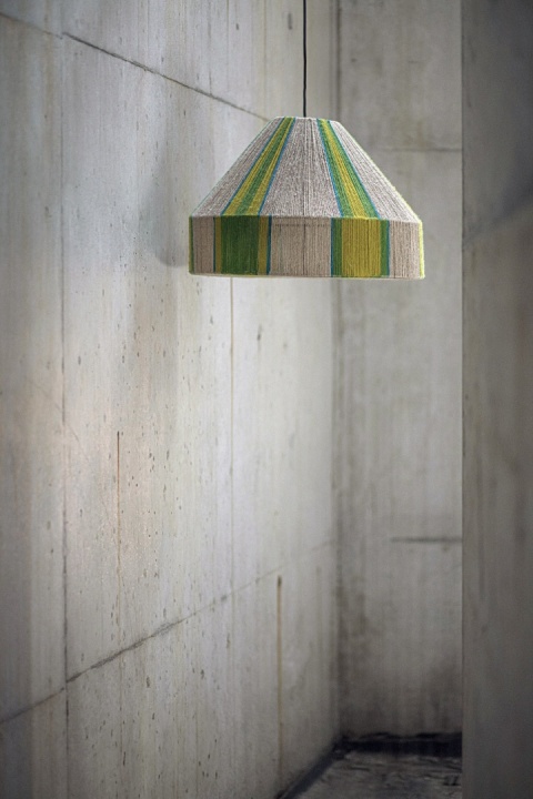 Lampa wisząca KISTA 1 zielona