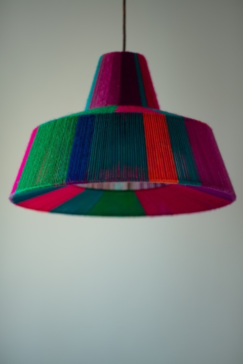 Lampa wisząca FUKAWIEC 2 kolorowa