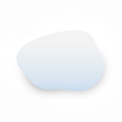 Lustro STAIN I 90 x 64 cm nieregularne podświetlane LED do łazienki