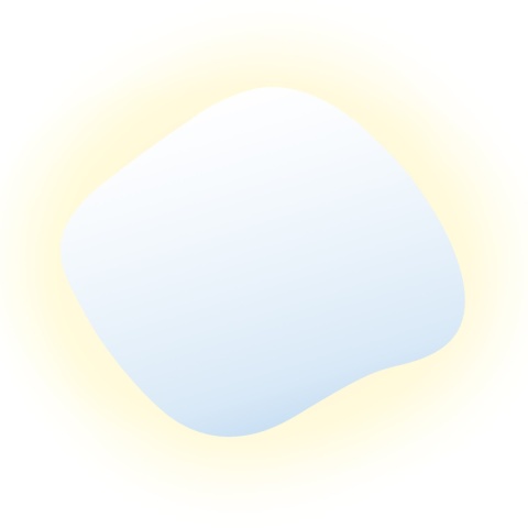 Lustro STAIN III 80 x 70 cm podświetlane LED nieregularne do łazienki