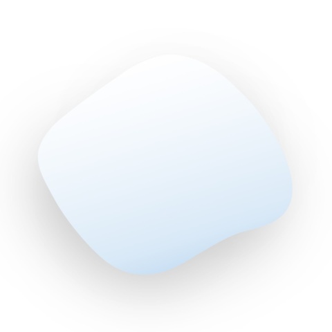 Lustro STAIN III 90 x 77 cm podświetlane LED nieregularne do łazienki