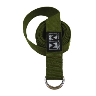 Pasek do jogi z bawełny 3,8x250cm Fern