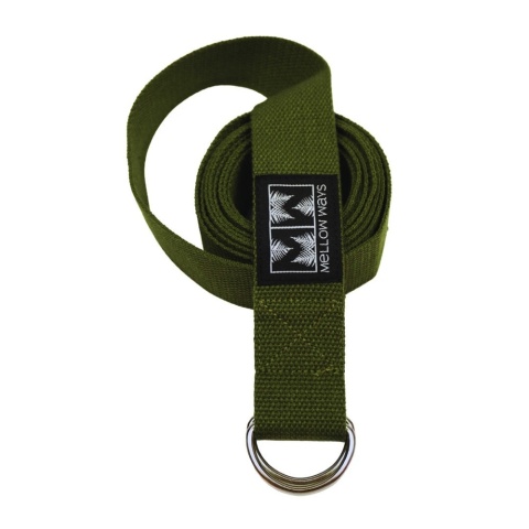 Pasek do jogi z bawełny 3,8x250cm Fern