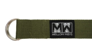 Pasek do jogi z bawełny 3,8x250cm Fern