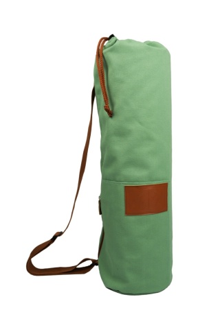Pokrowiec na matę do jogi z bawełny SAGE Mint