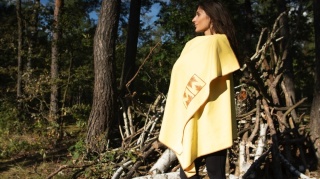 Ręcznik z mikrofibry na jogę, siłownię, basen Cream