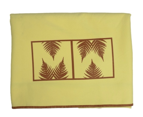 Ręcznik z mikrofibry na jogę, siłownię, basen Cream