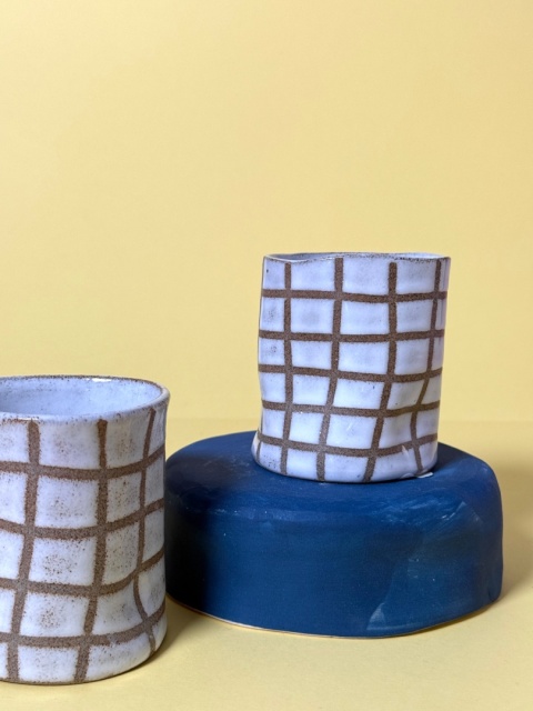 Kubek Krzywusek 220 ml betonowy