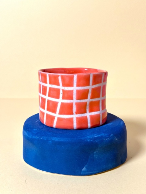 Kubek Krzywusek 250 ml pomarańczowy