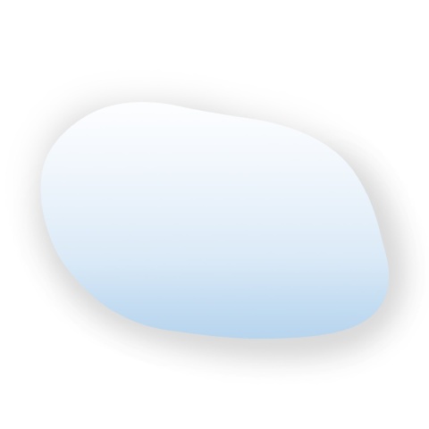 Lustro STAIN IV 50 x 36 cm podświetlane LED obłe nieregularne do łazienki