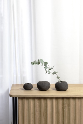 Wazon ceramiczny KURO KOISHI mini szary