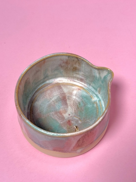 Miseczka do matchy z dziubkiem (Matchawan) Wata cukrowa