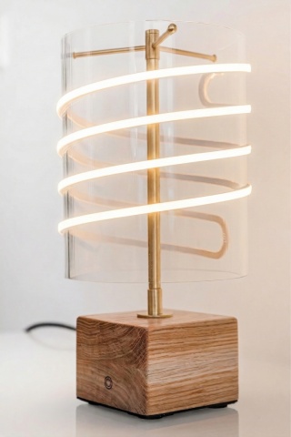 Lampa dekoracyjna CLOUD lite drewno