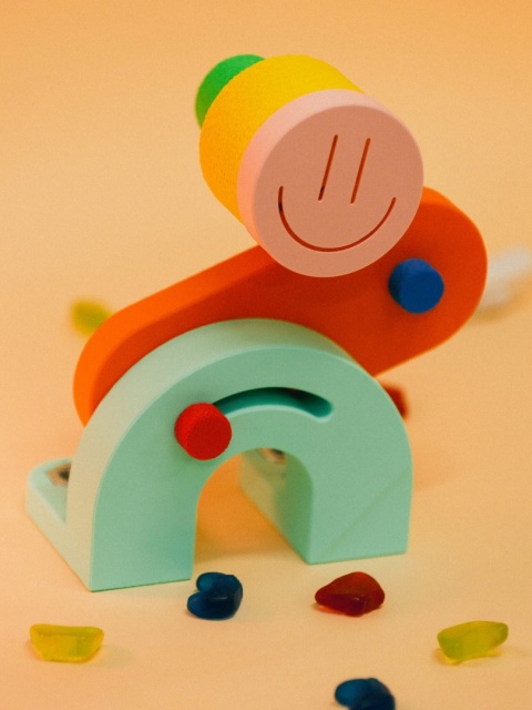 Lampka nocna SKŁADAK VEL GIBEK kolorowa