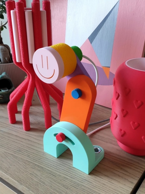 Lampka nocna SKŁADAK VEL GIBEK kolorowa