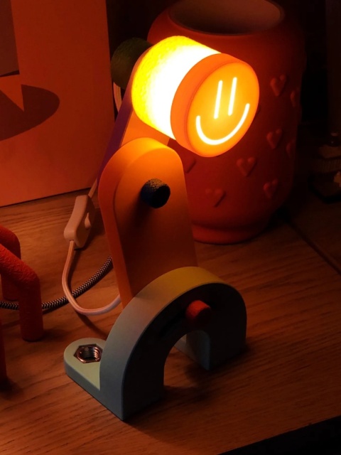 Lampka nocna SKŁADAK VEL GIBEK kolorowa