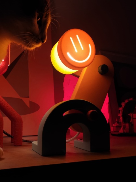 Lampka nocna SKŁADAK VEL GIBEK kolorowa