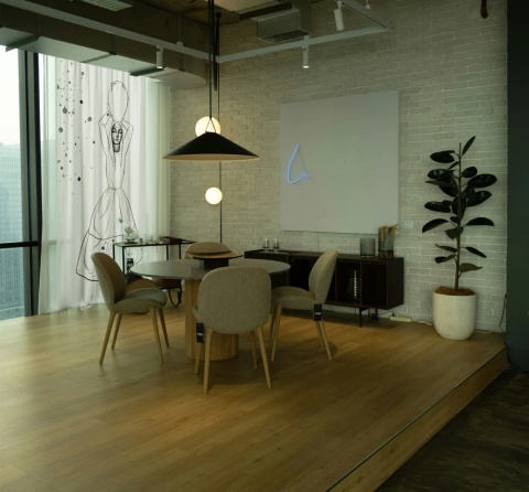 Komplet zasłon zaciemniających CERAMIC designerskie grafika