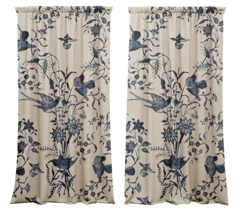 Komplet zasłon zaciemniających SARONG designerskie grafika