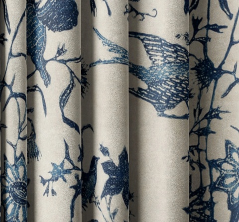 Komplet zasłon zaciemniających SARONG designerskie grafika