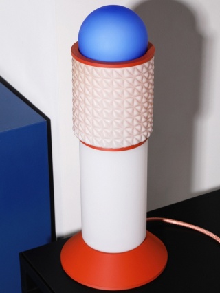 Lampa dekoracyjna ARCA II stojąca artystyczna kolorowa