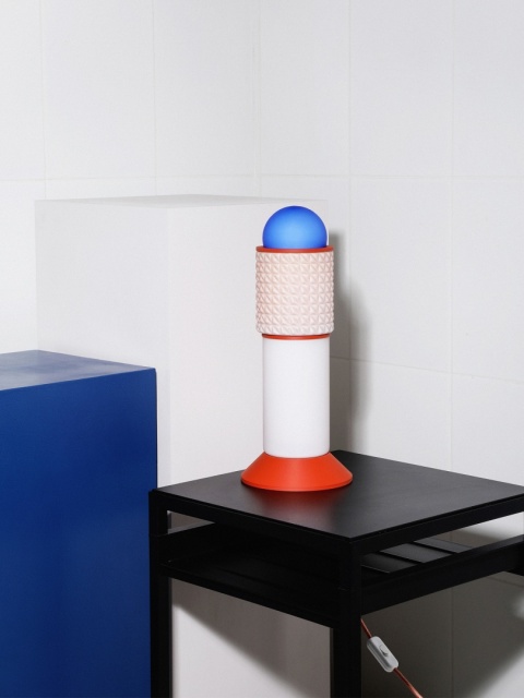 Lampa dekoracyjna ARCA II stojąca artystyczna kolorowa