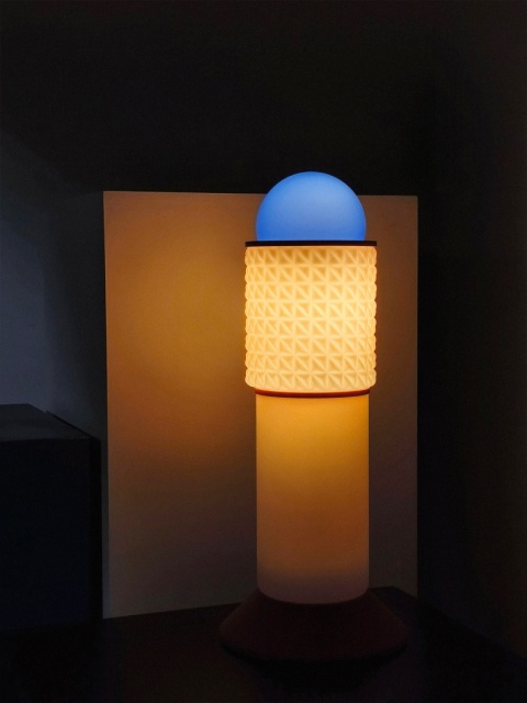 Lampa dekoracyjna ARCA II stojąca artystyczna kolorowa