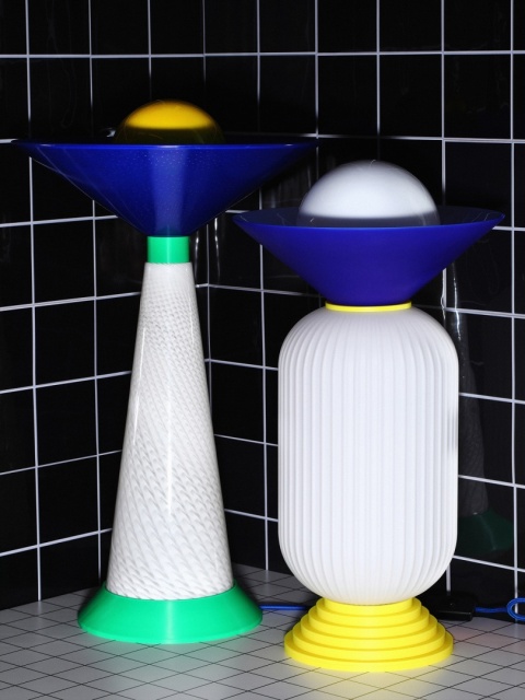 Lampa dekoracyjna ARCA IV stojąca artystyczna biała
