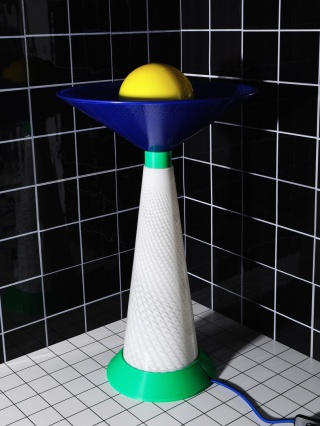 Lampa dekoracyjna ARCA I stojąca artystyczna kolorowa