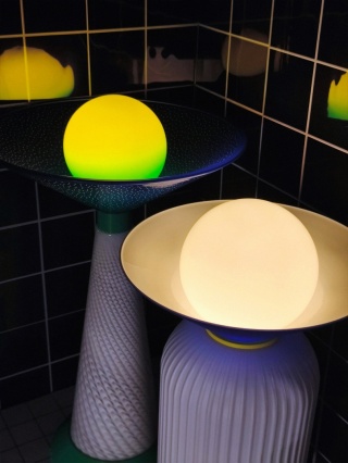 Lampa dekoracyjna ARCA I stojąca artystyczna kolorowa