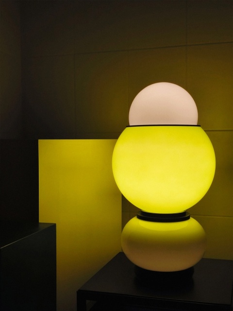 Lampa dekoracyjna GRANDA stojąca artystyczna zielona