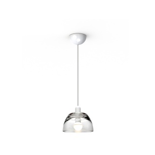 Lampa wisząca szklana AVOCADO biała