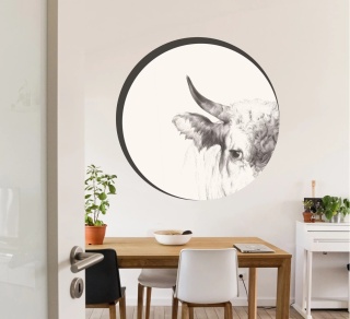 Tapeta okrągła dots BULLY 115 cm mural