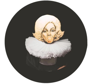 Tapeta okrągła dots MARYLIN 115 cm mural