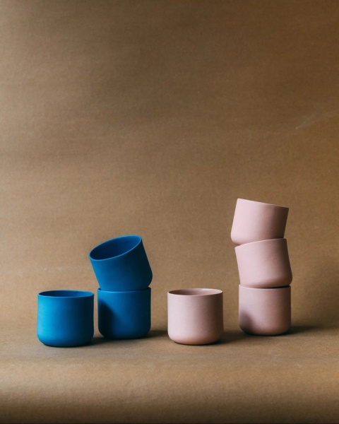 Kubek ceramiczny TAP 350 ml szkliwiony i barwiowny idealny do napojów