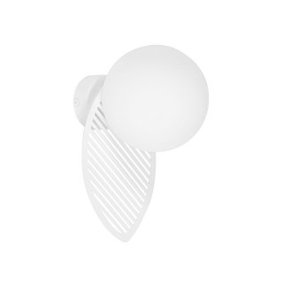 Lampa ścienna FYLLO B biała do salonu, korytarza lub sypialni