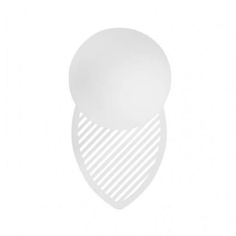 Lampa ścienna FYLLO B biała do salonu, korytarza lub sypialni