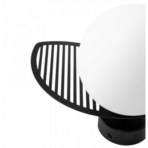 Lampa ścienna FYLLO B czarna do łazienki, korytarza lub eleganckiej strefy przy lustrze