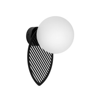 Lampa ścienna FYLLO B czarna do salonu, korytarza lub sypialni
