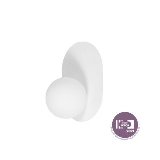Lampa ścienna HANEA biała do salonu, korytarza lub sypialni