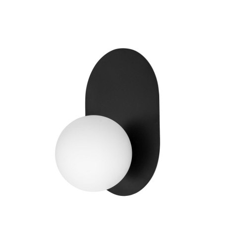 Lampa ścienna HANEA czarna do salonu, korytarza lub sypialni