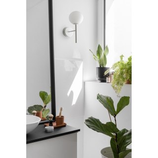 Lampa ścienna KOP A biała do salonu, korytarza lub sypialni
