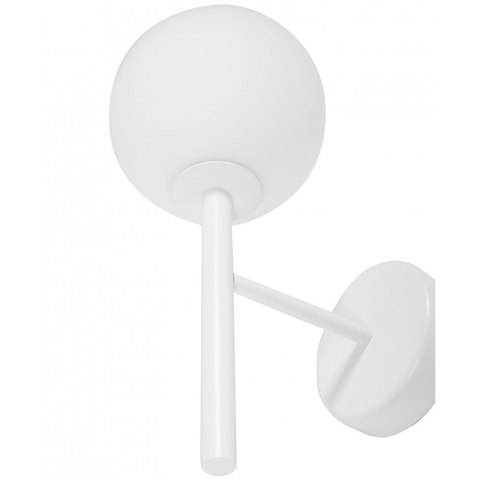 Lampa ścienna KOP A biała do salonu, korytarza lub sypialni