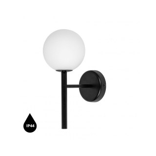 Lampa ścienna KOP A czarna do łazienki, korytarza lub eleganckiej strefy przy lustrze