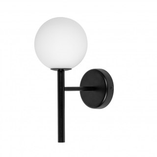 Lampa ścienna KOP A czarna do salonu, korytarza lub sypialni